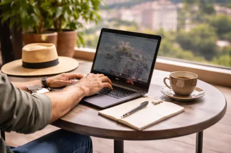 Urban Oasis • 1BR w: Balcony & Work Desk - edit